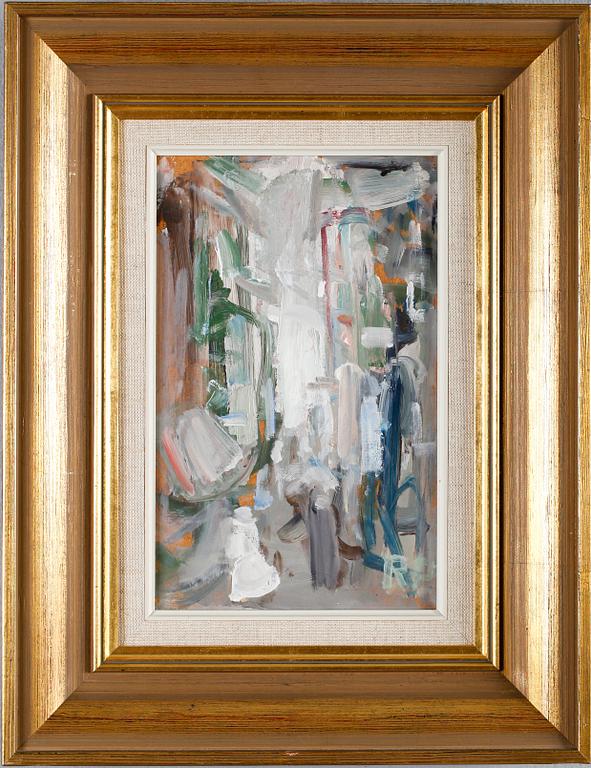 RAGNAR PERSON, olja på pannå, monogramsignerad.