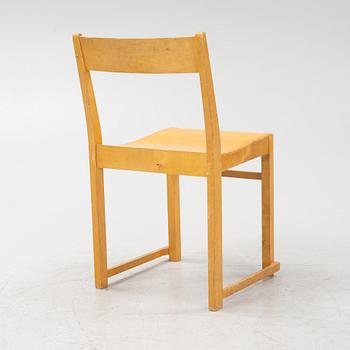 Sven Markelius, stolar, 6 st, "Orkesterstolen", 1900-talets mitt.