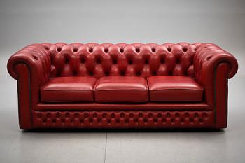 SOFFA, Chesterfield. 1900-tal.