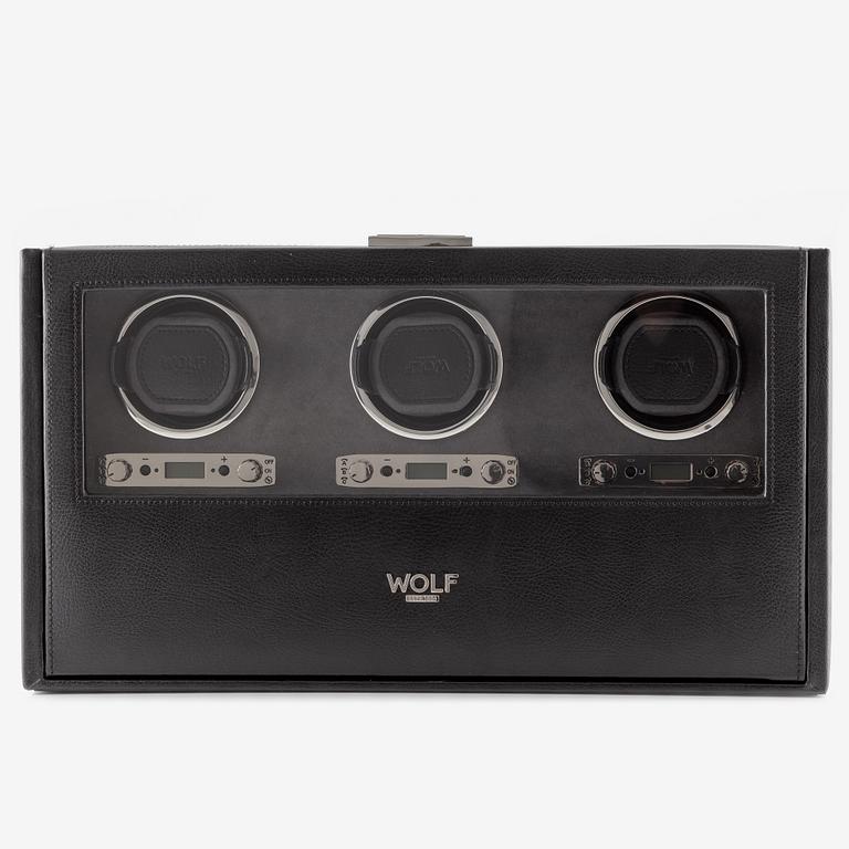 Wolf, Blake, Triple Watch Winder, 25 x 45 x 25 cm.