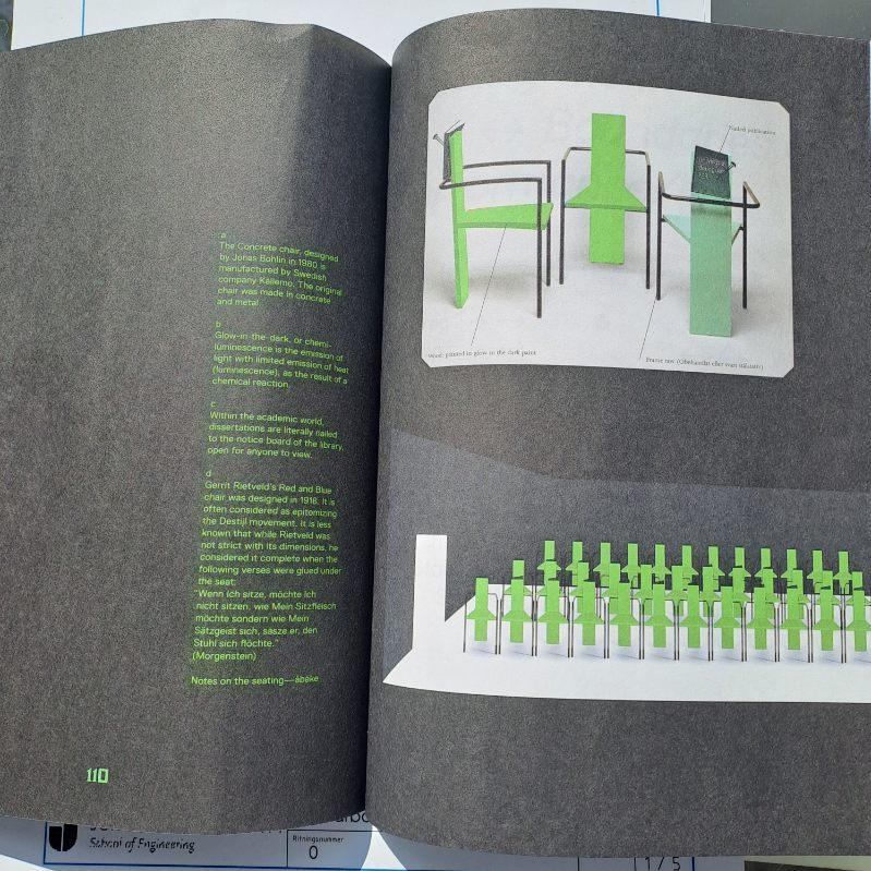 Jonas Bohlin, a 'Concrete / (In)visible Dialogues' armchair, ed. 46/100, Källemo, Värnamo, Sweden 2011.