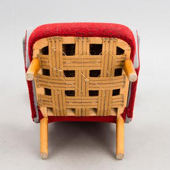 A mid 1940s armchair for Hiort Tuote Puunveisto, Finland.