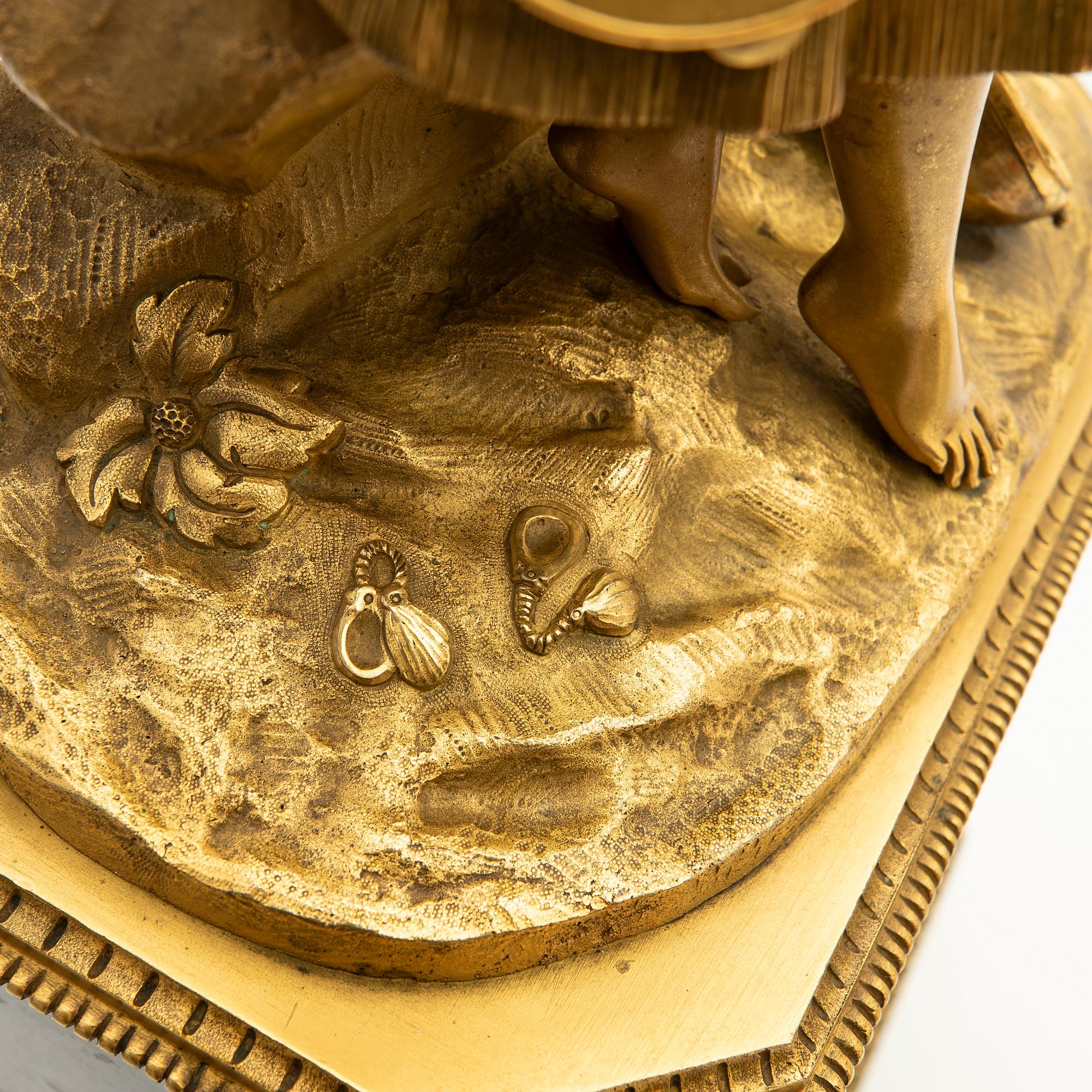 Table pendulum clock, Louis Philippe, France.