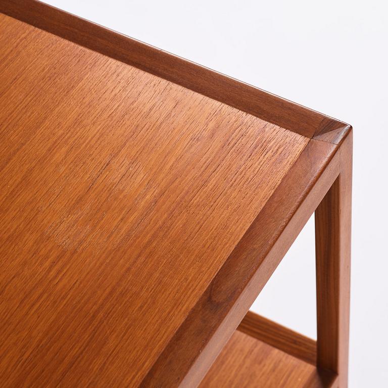 Nordiska Kompaniet, a sideboard with tables and a serving trolley, Sweden 1950s.