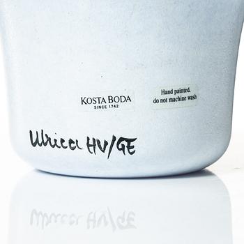 Ulrica Hydman-Vallien, a glass vase, Koda Boda.