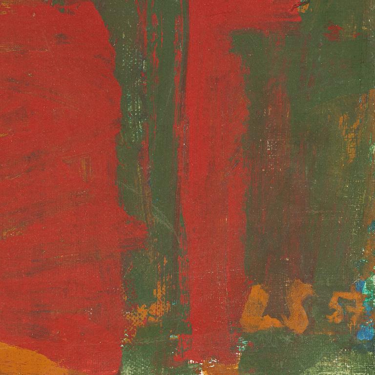 Laris Strunke, olja på duk, signerad och daterad -57.