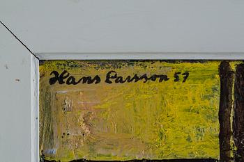 HANS LARSSON, olja på duk, signerad och daterad -57.