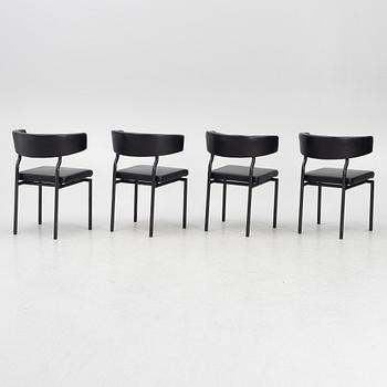 Love Arbén, four "Aron" chairs, Lammults, Sweden, 1990's.