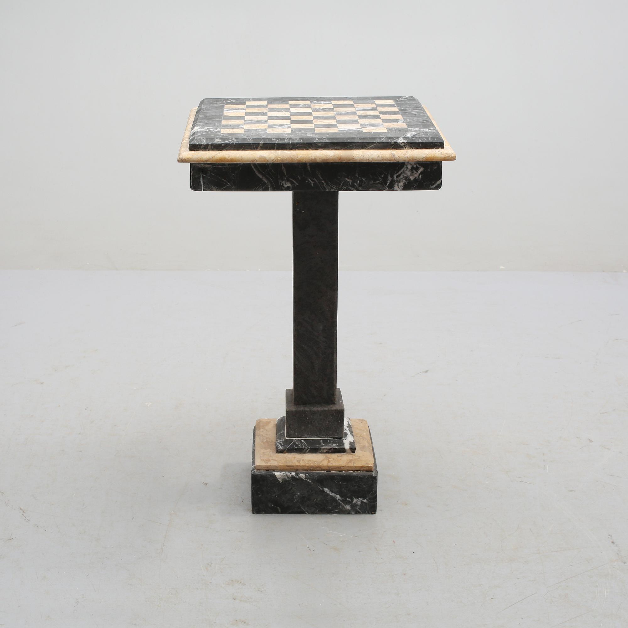 SCHACKBORD, 1900-tal.