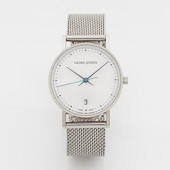 Georg Jensen, design Henning Koppel, wristwatch, 32 mm.