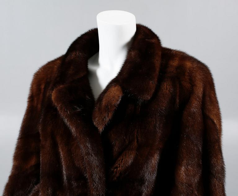 A mink coat.