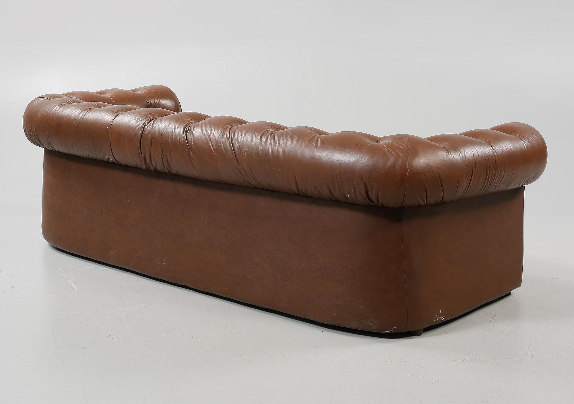 SOFFA, Chesterfieldmodell, 1900-talets andra hälft.
