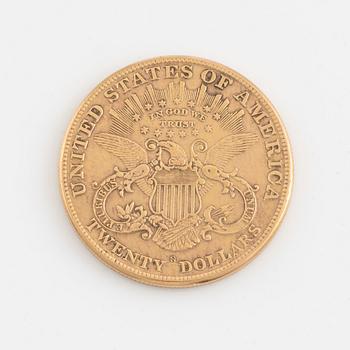 Guldmynt, 20 dollars, 1894.