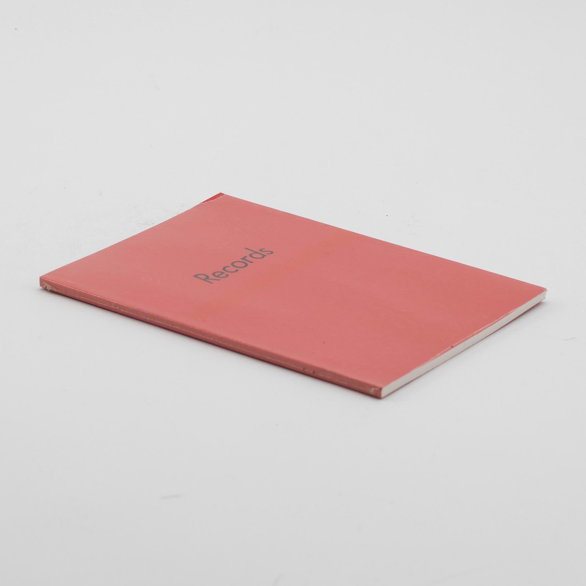 Edward Ruscha, "Records", 1970.