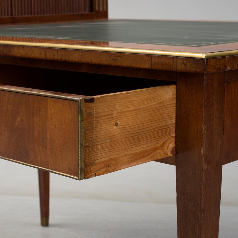 WRITING DESK, late gustavian style, second half of the 19th century.