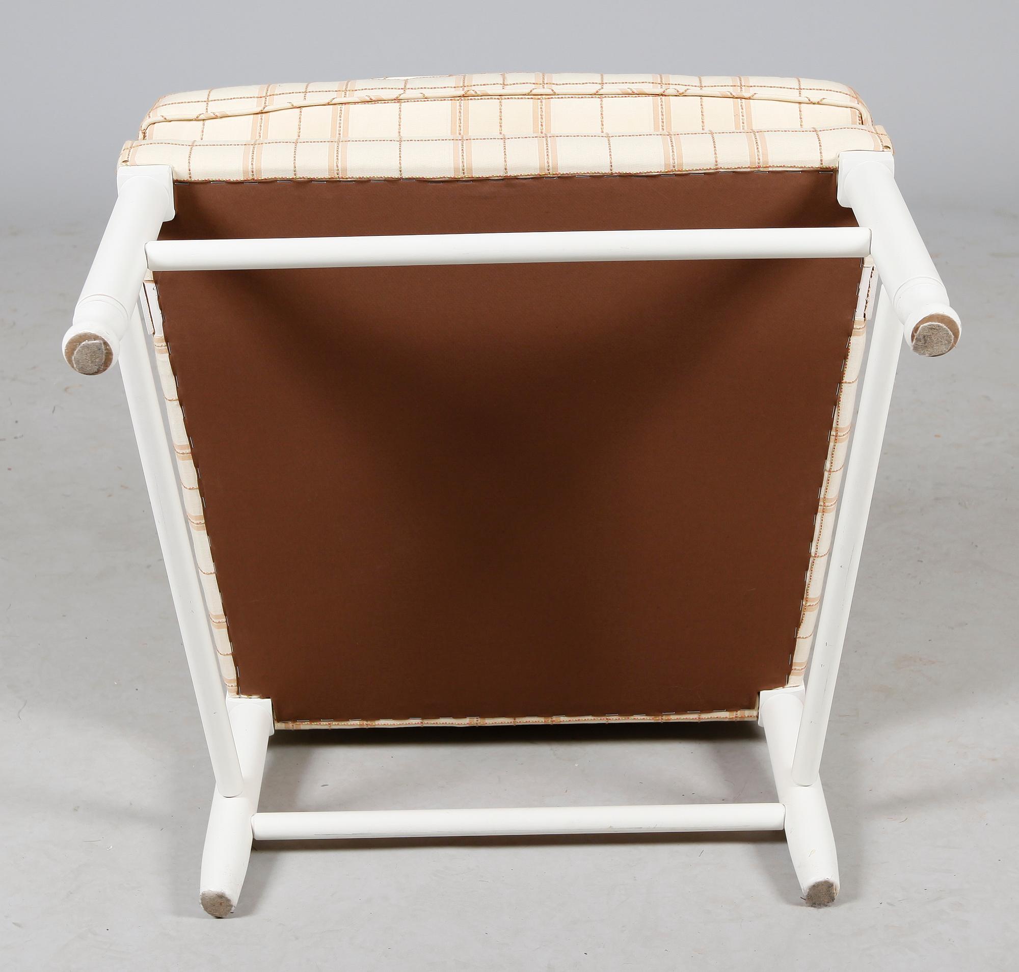 KARMFÅTÖLJ, 1900-tal, Gripsholmsmodell.