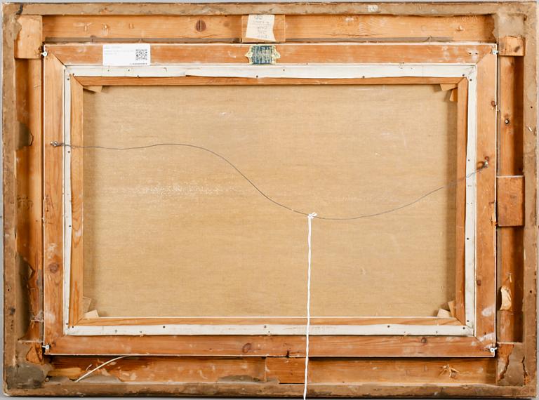 AUBREY RAMUS, olja på duk, signerad.