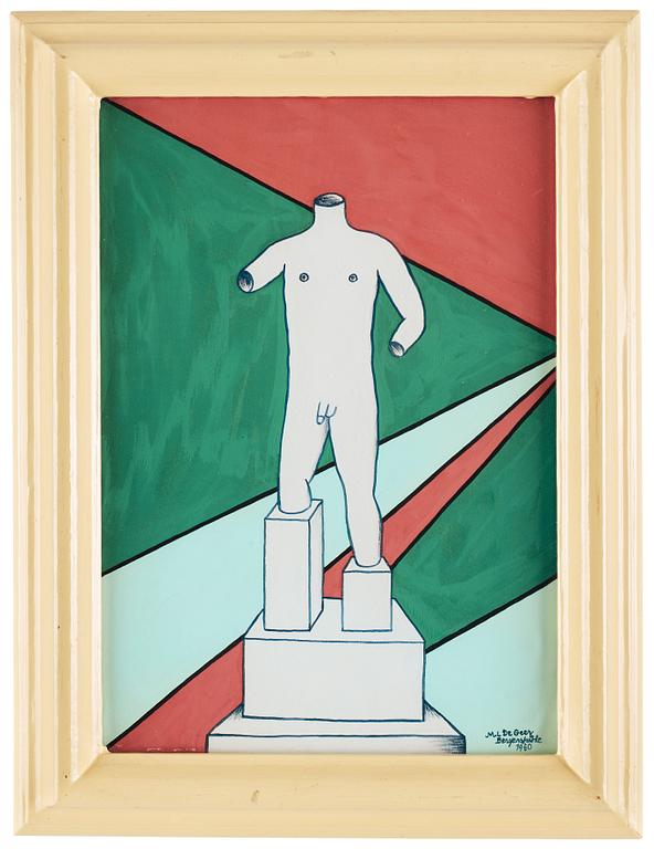 Marie-Louise Ekman, ”Ett trasigt mans-monument och en Olle Baertling-tavla”.