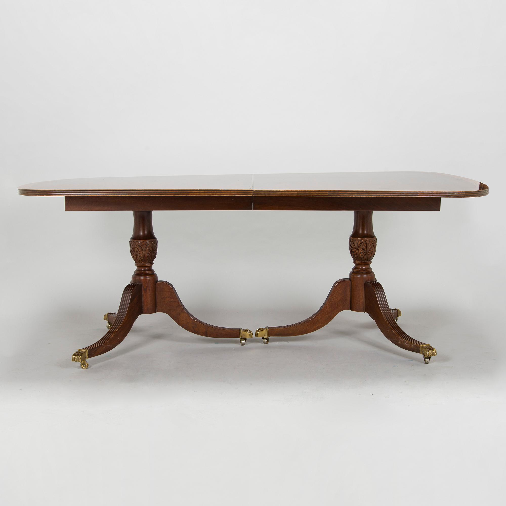 Ruokapöytä, englantilainen, regency-tyyli, 1900-luku.