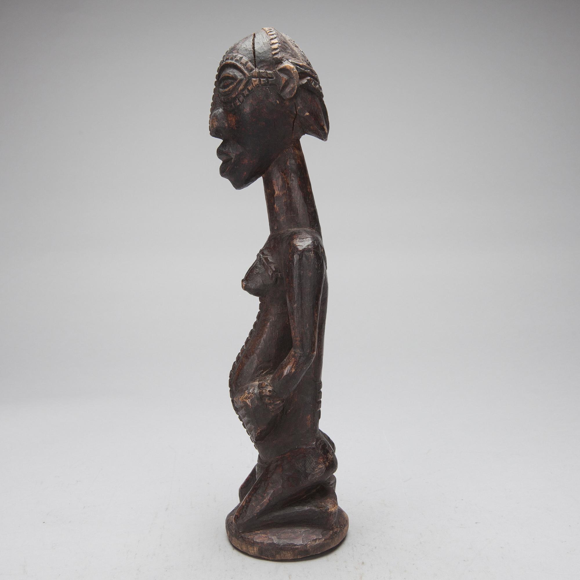 SKULPTUR, trä, Afrika 1900-tal.