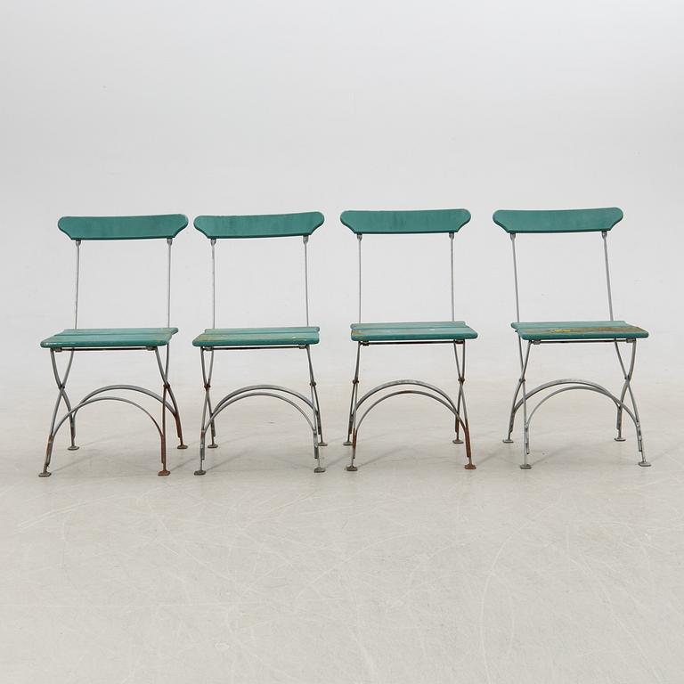 Garden group, 5 pieces, "The Brewery Series", Grythyttan, second half of the 20th century.