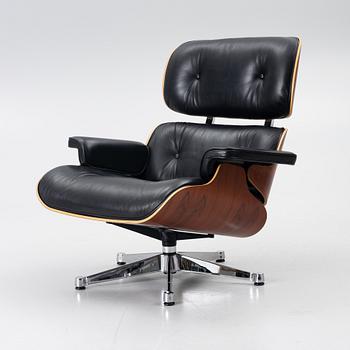 Charles & Ray Eames, armchair, "Lounge Chair", Vitra, 21st century.
