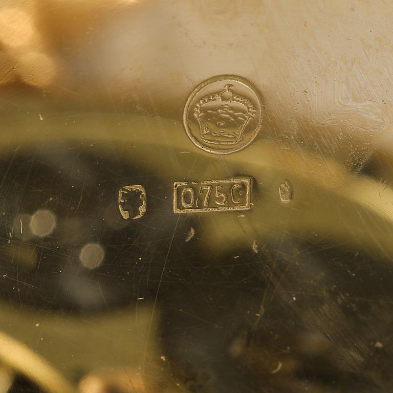 FICKUR, 18K guld, International Watch Company, Schaffhausen, ca 1910.