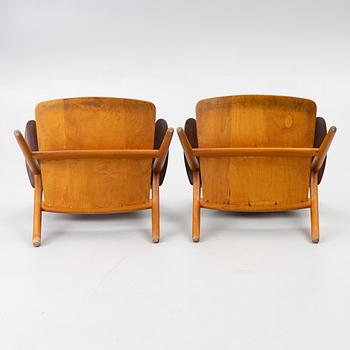 Hans J. Wegner, ett par, fåtöljer, "CH28", Danmark, 1960-tal.