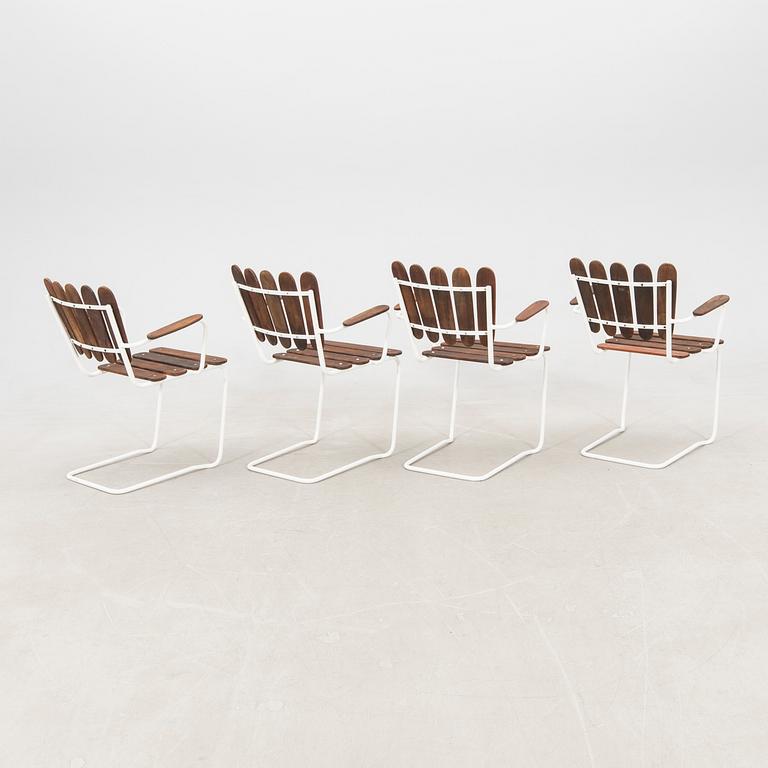 Garden Chairs, 4 pcs, second half of the 20th century.