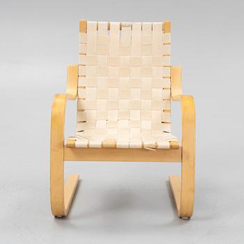 Alvar Aalto, a model 406 armchair, Artek, Finland.