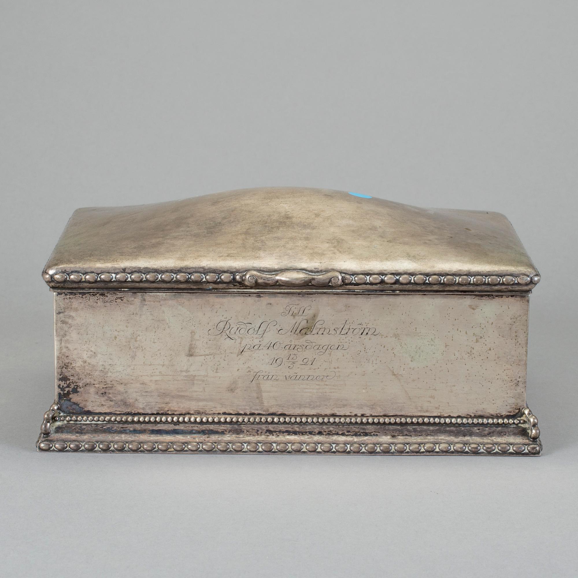 SKRIN, silver. CG Hallberg, Stockholm, 1920.