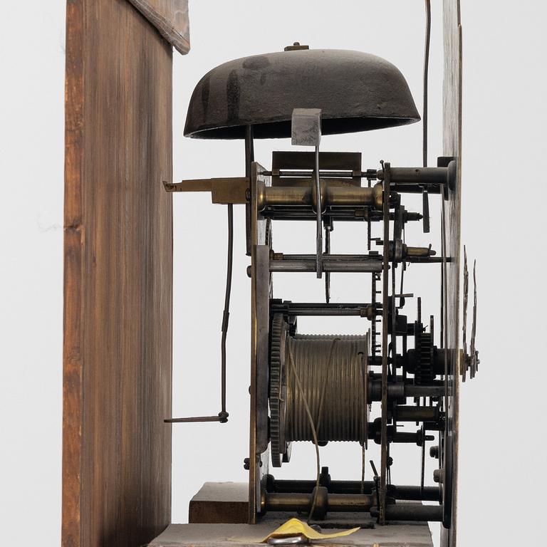 A longcase clock, George Lumley, Bury, England, second half of the 18th Century.