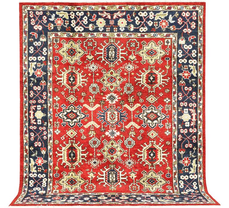 A carpet, Mamluk design, c. 308 x 242 cm.