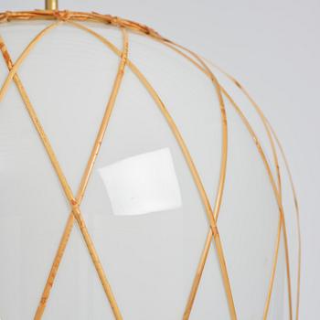 Harald Notini, taklampa, modell 11555, Arvid Böhlmarks Lampfabrik, Stockholm, 1940-tal.