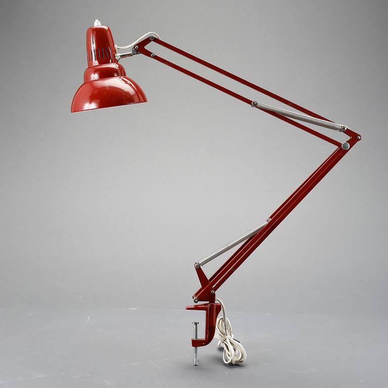 SKRIVBORDSLAMPA, Luxo, Jacob Jacobsen, Modell L1, 1900-talets andra hälft.