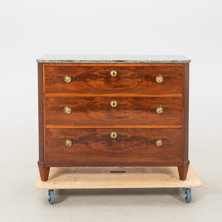 Bureau in the Gustavian style, first half of the 20th century.