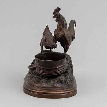 ISIDORE BONHEUR, a bronze sculpture.