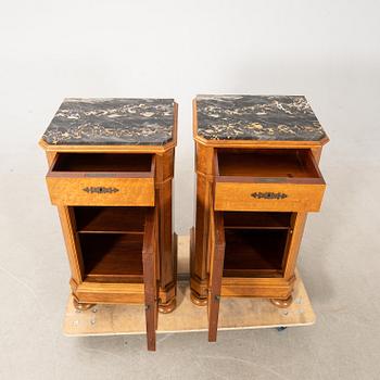 Sängbord, ett par, 1900-talets första hälft.