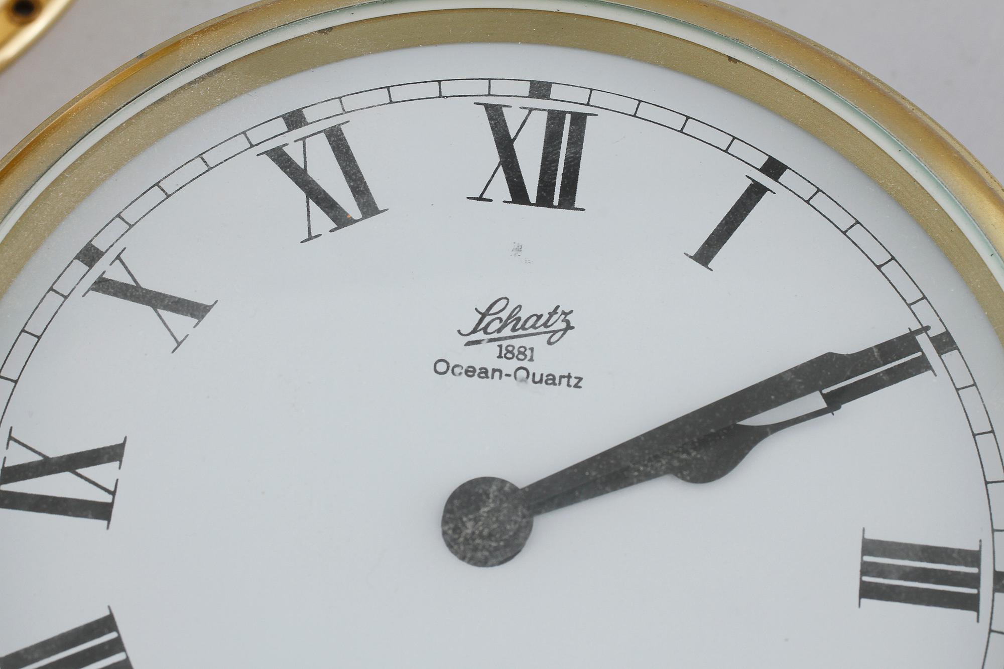 A clock and a barometer from Schatz, second half of the 20th century.