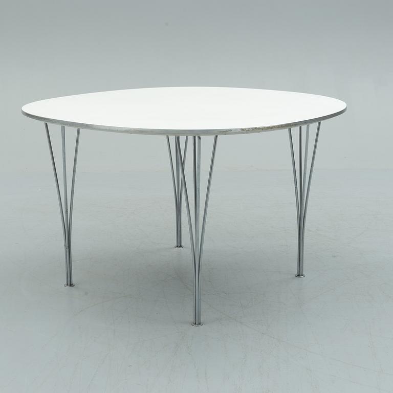 BRUNO MATHSSON & PIET HEIN, a 'Supercirkel' table for Fritz Hansen, 1995.