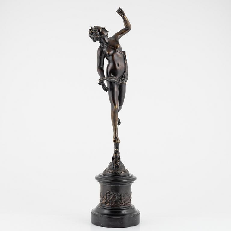 Giambologna, after, sculpture, bronze, signed.