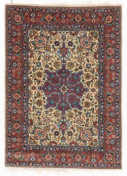 Rug, semi-antique Tabriz. Approximately 190 x 140 cm.