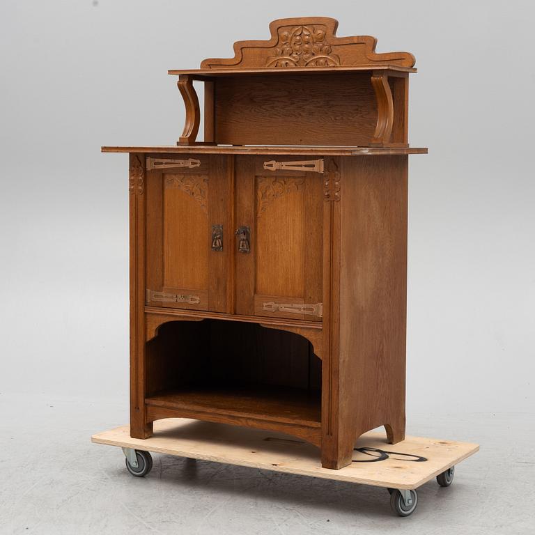 An Art Nouveau sideboard, early 20th Century.