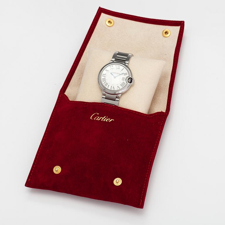Cartier, Ballon Bleu de Cartier, armbandsur, 36 mm.