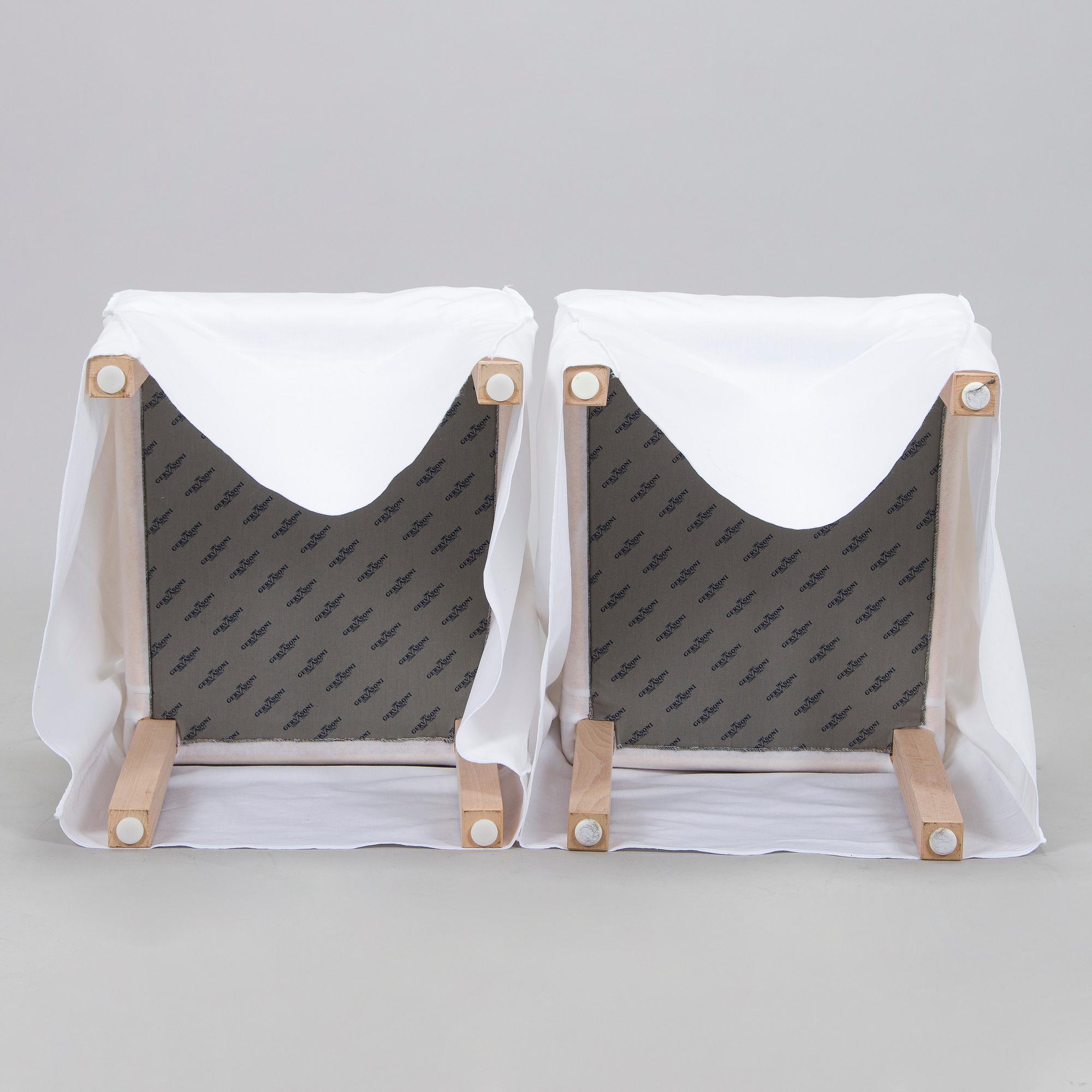 Paola Navone, A set of four dining chairs 'Ghost 23', Gervasoni Italy.