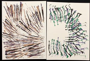 FERNANDEZ ARMAN, "ARTISTERY: DENTISTERY", mapp med 5 färglitografier, sign o numr 94/250.