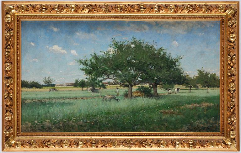 Axel Lindman, Landscape, France.