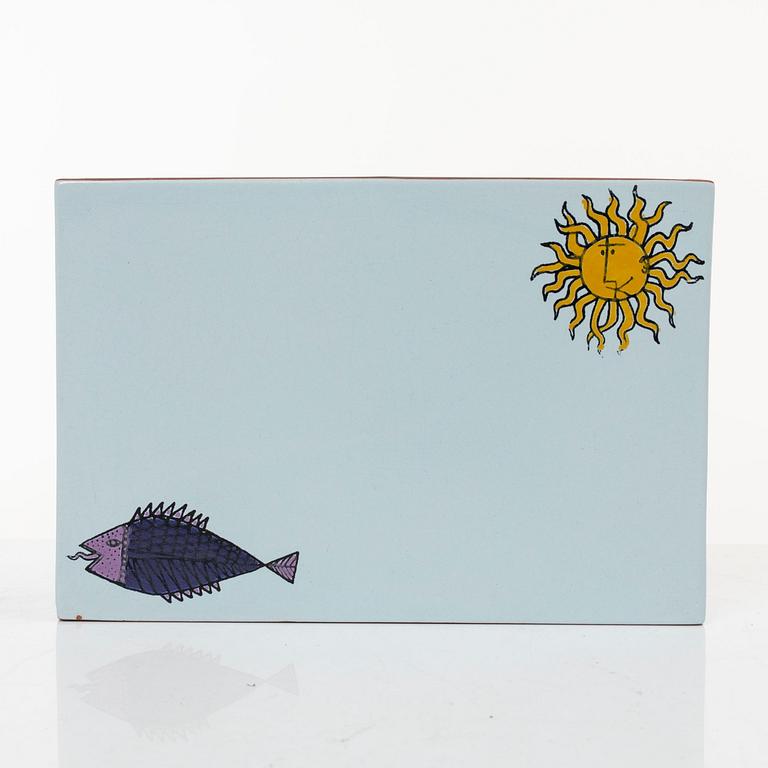 Stig Lindberg, a 'Karneval' vase, Gustavsberg Studio.