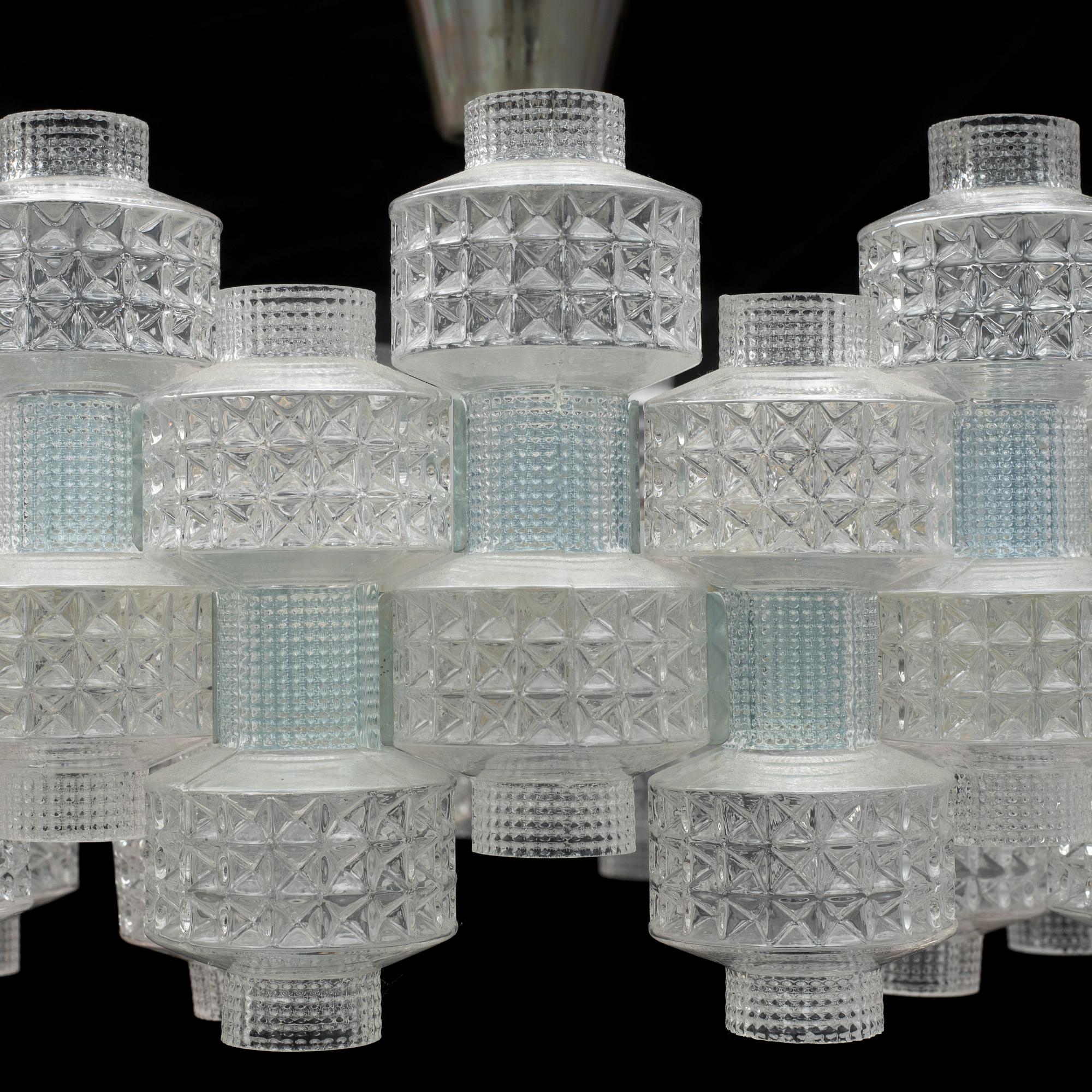 Gert Nyström, a 'Festival' ceiling lamp, Fagerhult, 1960's/70's.
