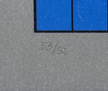 Victor Vasarely, "Clown med boll".